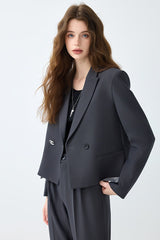 Chic French Inspired Relaxed Blazer