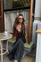 Polka Dot Cami Long Maxi Dress