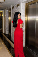 Elegant Rhinestone Bandage Formal Dress