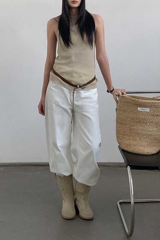High Waist Casual Versatile Straight Denim Jeans Secondary image