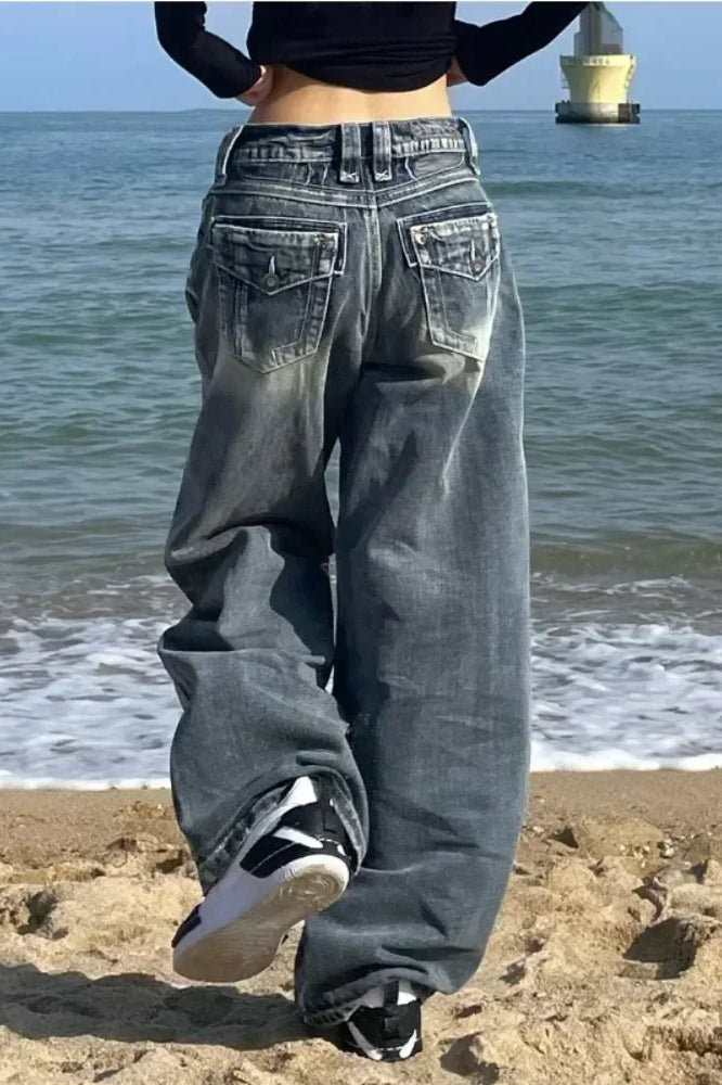 Oversized Vintage Denim Jeans Main image
