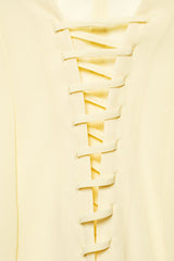 Unique Tie Detail Blouse