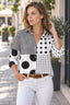 JuliaFashion-Casual Streetwear Print Blouses