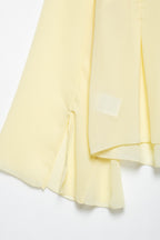 Unique Tie Detail Blouse