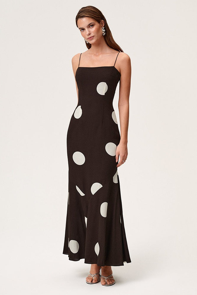 Tie Detail Open Back Slip Dress Secondary image