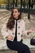 Versatile Winter Fleece Lined Coat