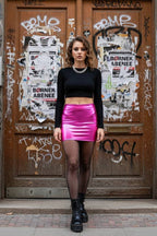 Wetlook Mini Club Party Skirt
