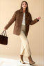 Fashion Casual Solid Stylish Elegant Long Sleeve Jacket