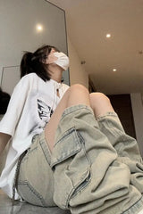 Y2K Detachable Straight Leg Jeans