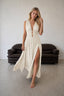 Braided Rope Off-Shoulder Boho Dress
