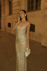 Backless Bodycon Evening Gown Prom Dress