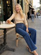 High Waist Wide Leg Vintage Jeans