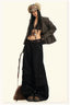 Wide-Leg Drapey Jeans