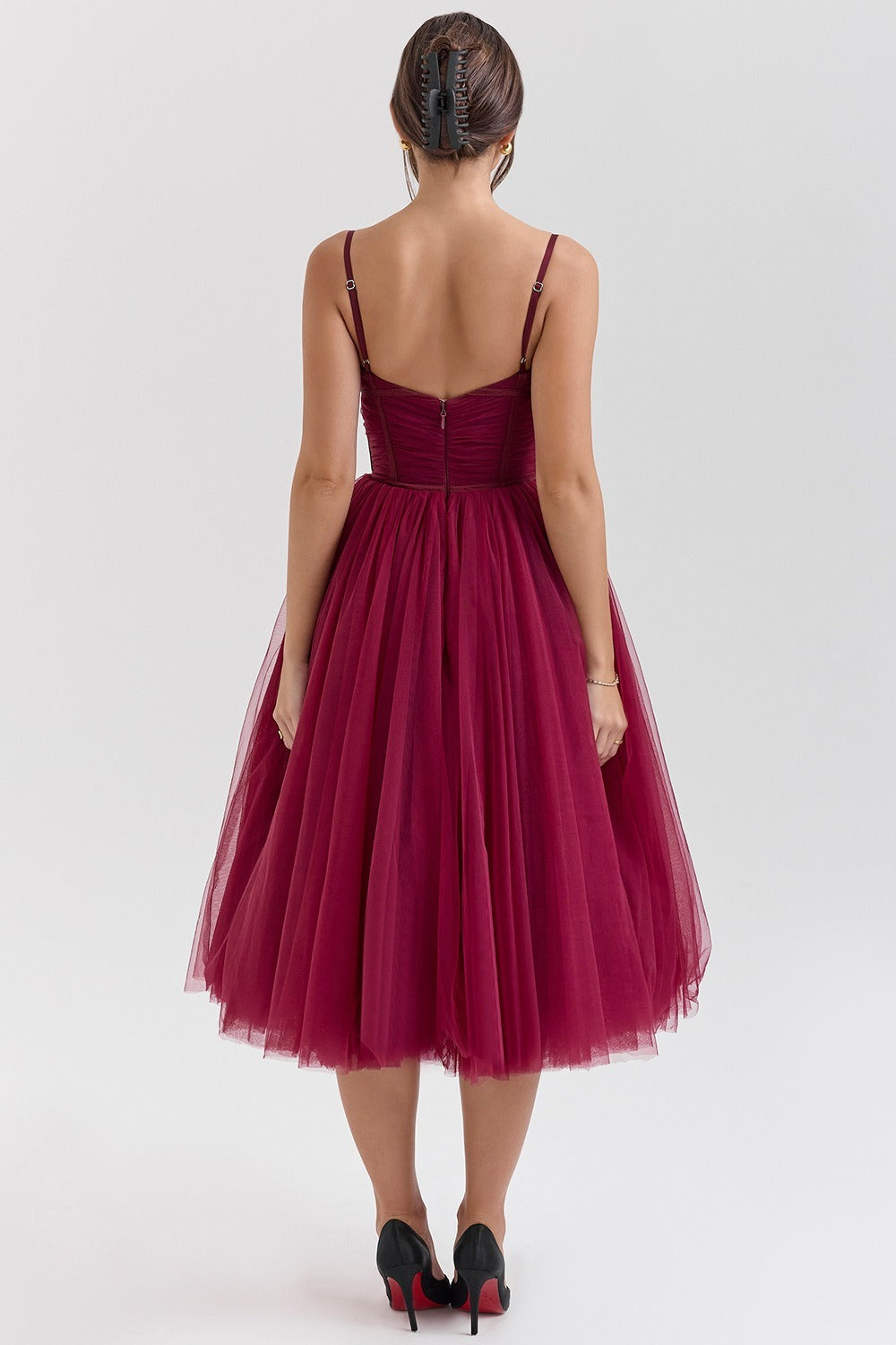 Slip Backless Party Dress