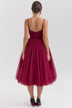 Slip Backless Party Dress