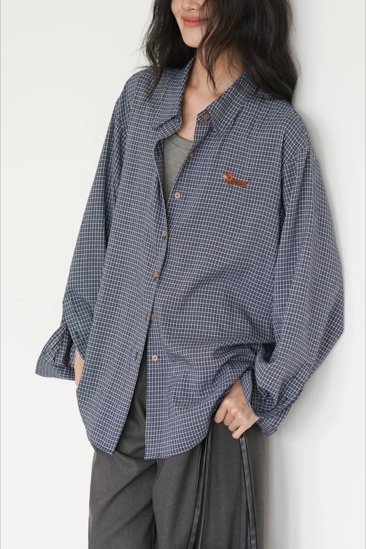 Casual Checkered Blouse Main image