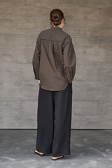 High Density Cotton Collared Blouse