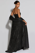 Sequin Slip Evening Gown Prom Dress