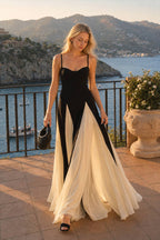 Colorblock Cami Maxi Dress