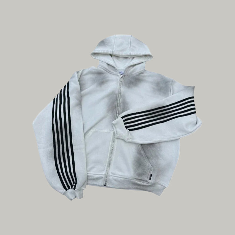 Fashion Zip Up Couple Hoodie Secondary image