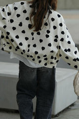 Printed Long Sleeve Jacket