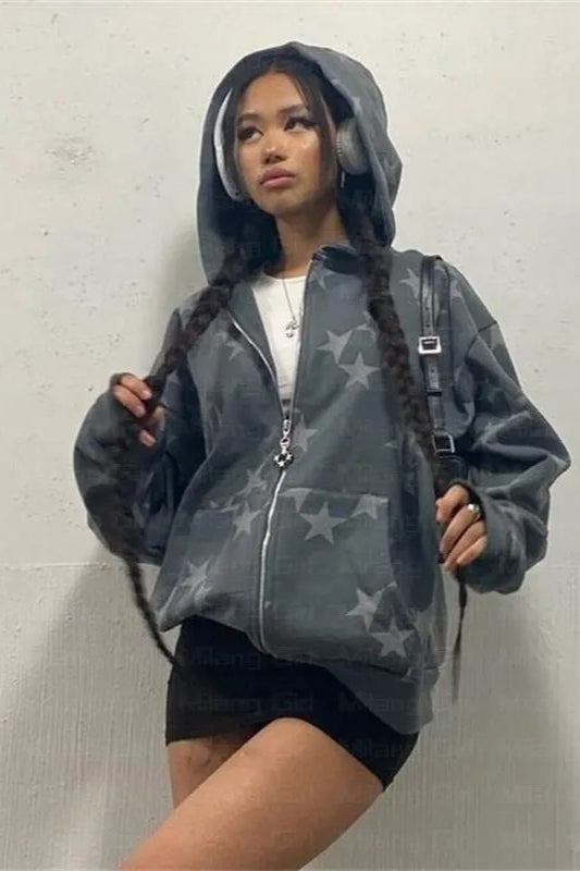 Fairy Grunge Oversize Hoodie Secondary image