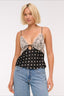 Lace Backless V-Neck Cami Top