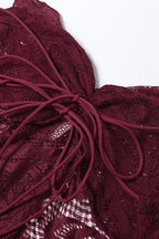 Lace Strapless Party Dress