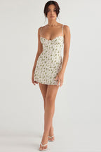 Ditsy Floral Mini Slip Dress