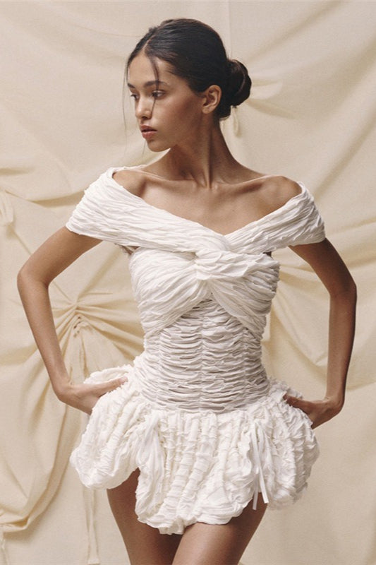 Flirty Off-Shoulder Party Dress Secondary image