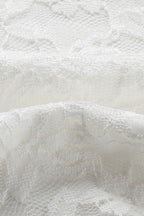 Halter Hollow Out Lace Dress