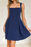 Elegant Butterfly Tie Spaghetti Strap Cocktail Dress