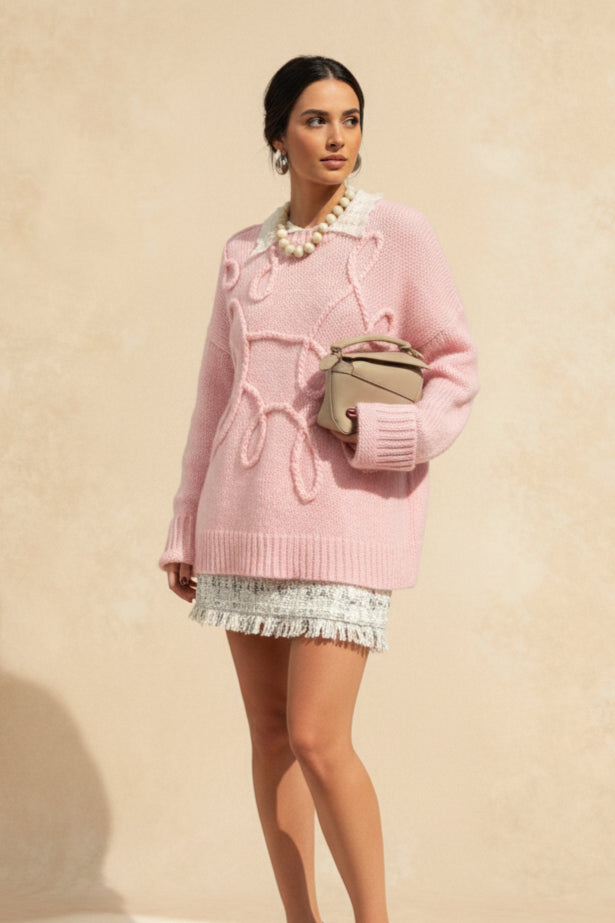 Old Money Knitted Sweater Secondary image