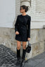 Tailored Waist Cinched A-Line Work Dress