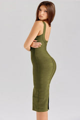Slinky Strap Bodycon Maxi Birthday Dress