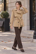 Temperament Windbreaker Trench Coat