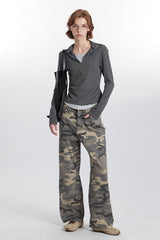 Layered Collar Slim Knit Top