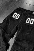 Convertible Zip Off Baggy Denim Jeans