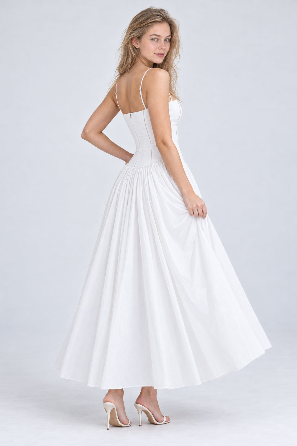 Cami Slim Fit Elegant Maxi Dress