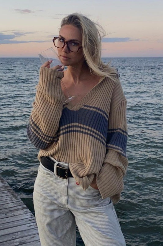 Vintage Relaxed Fit Knit Top Main image