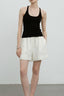 Linen Drawstring Relaxed Shorts Pants