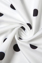 Polka Dot Halter Maxi Two Pieces Set