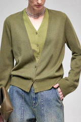 Two-in-One Pure Wool Knit Top