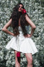 Satin Corset Mini Party Dress