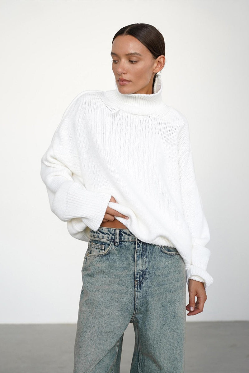 Oversized Turtleneck Sweater Secondary image