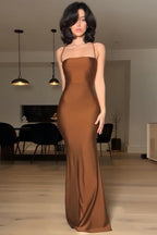 Spaghetti Strap Slim Bodycon Dress