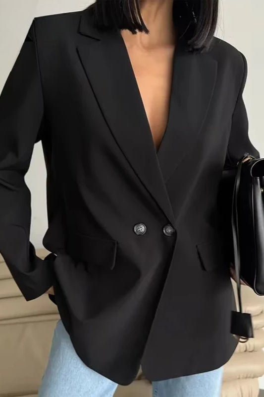 Double Breasted Casual Blazer Main image