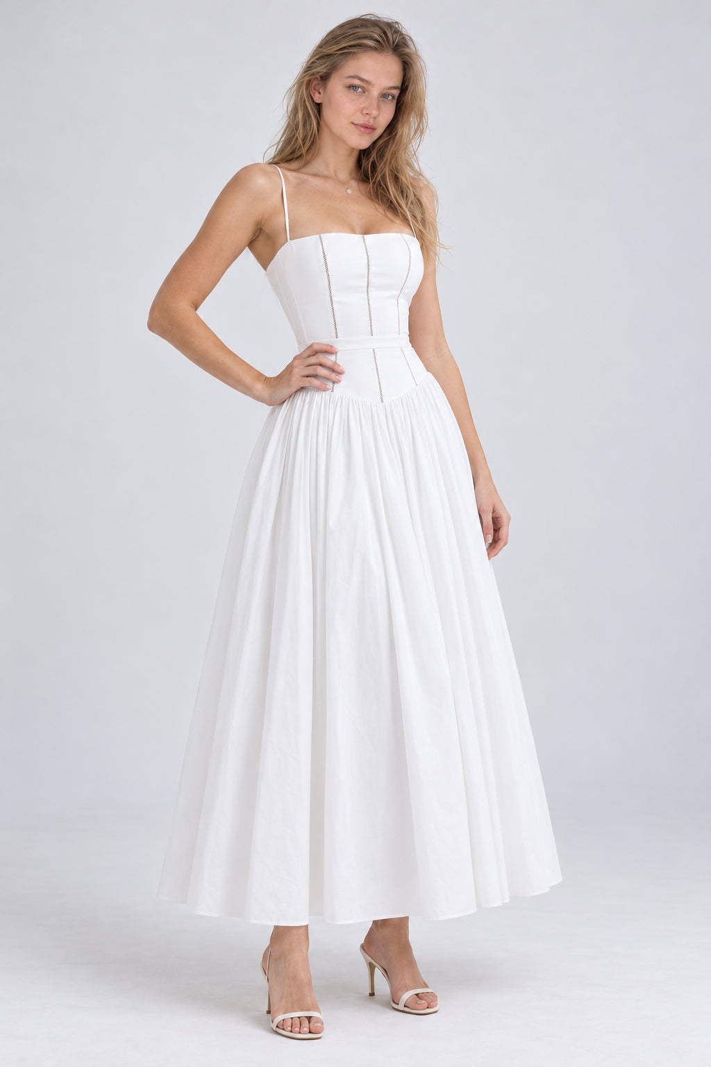 Cami Slim Fit Elegant Maxi Dress