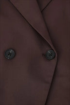 Double Breasted Slim Fit Blazer