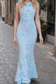 Elegant Sleeveless Solid 3D Floral Applique Prom Dress